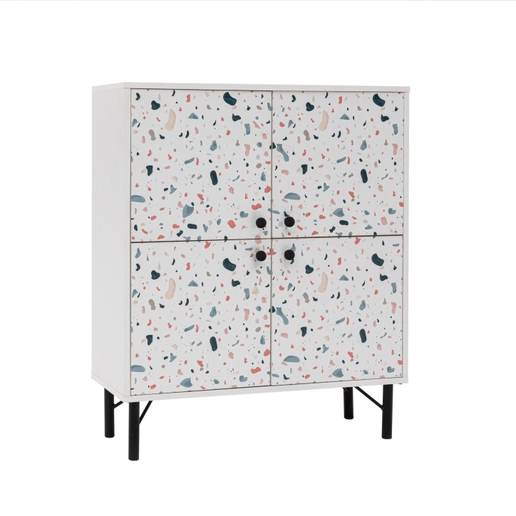 Mueble auxiliar Multilüx Terrazzo multicolor