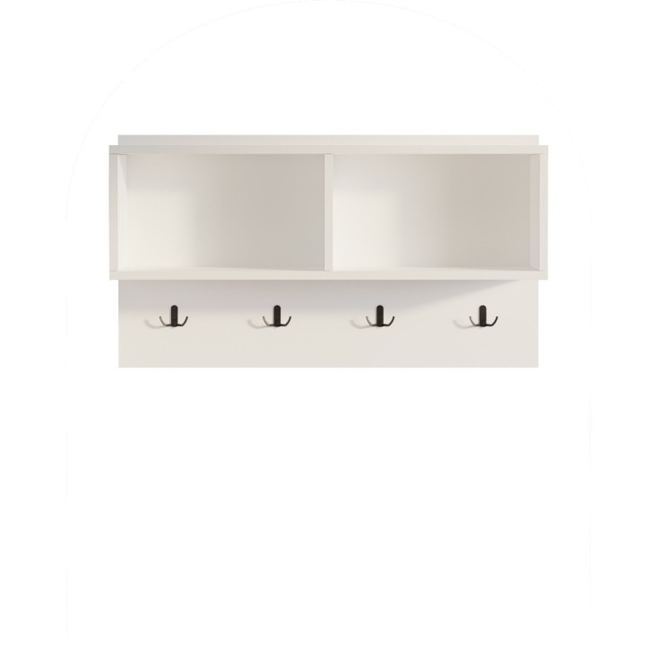 Estante de pared BN1-W blanco