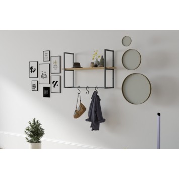 Estante de pared Able roble zafiro - 495SSE1137