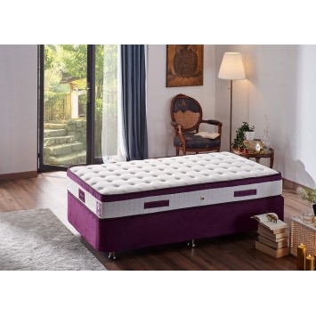 Colchón Violet 100x200 morado blanco - 480NRN1329