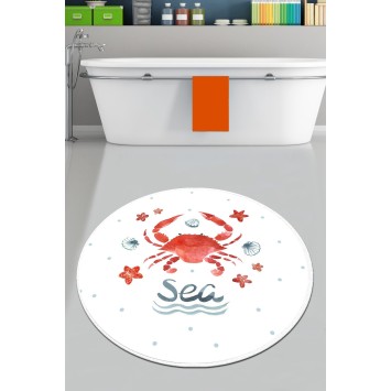 Alfombra de baño Crab Circle Djt 200 multicolor