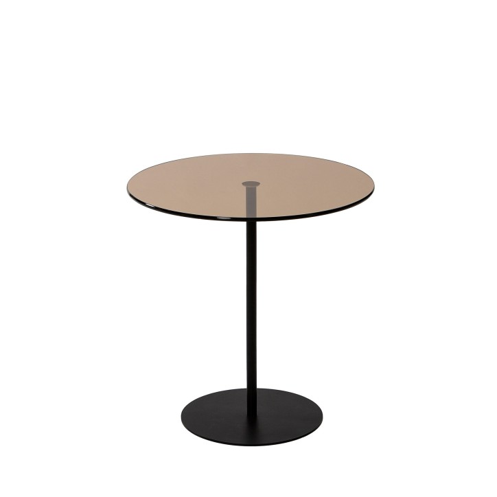 Mesa auxiliar Chill bronce negro