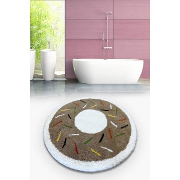 Alfombra de baño Donut Brown  multicolor