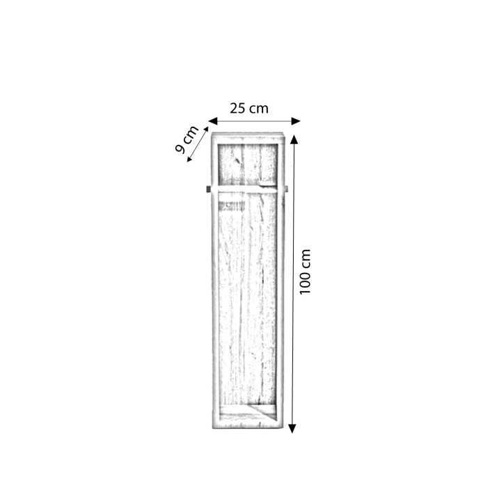 Mueble de baño Braunschweig L2041 roble