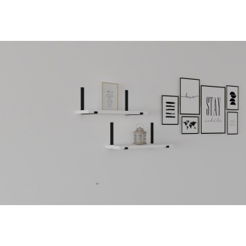 Estante de pared Lama blanco - 495SSE1177