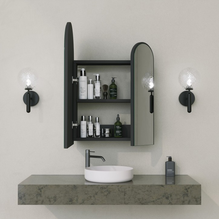 Mueble de baño Classe Cabinet negro