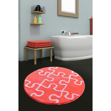 Alfombra de baño Puzzle  multicolor