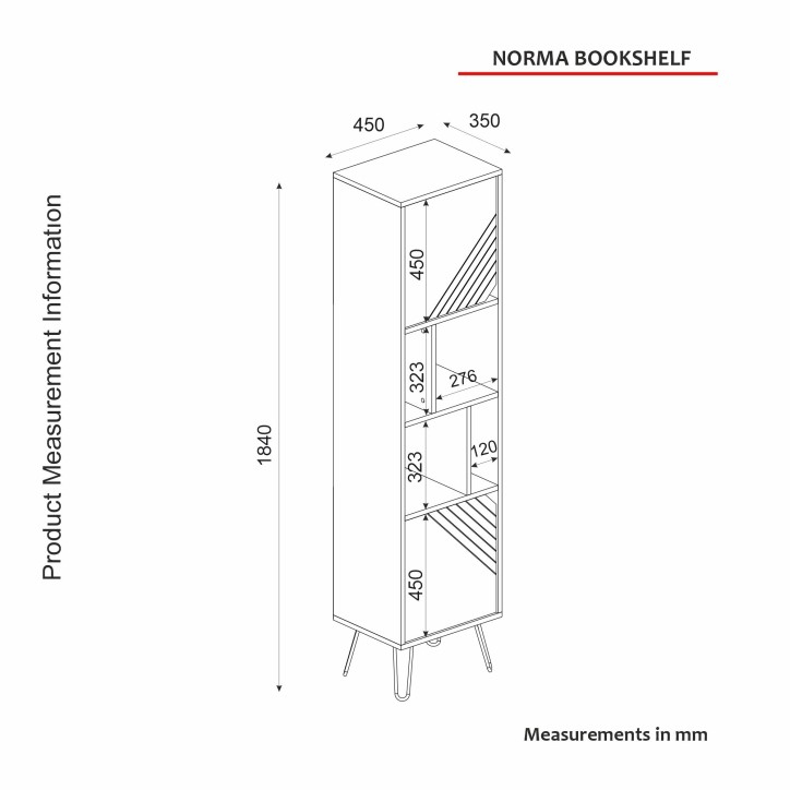 Librería Norma nogal