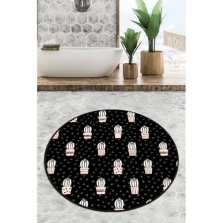 Alfombra de baño Temperature Circle Djt 200 multicolor