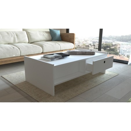 Mesa de centro Boey blanco