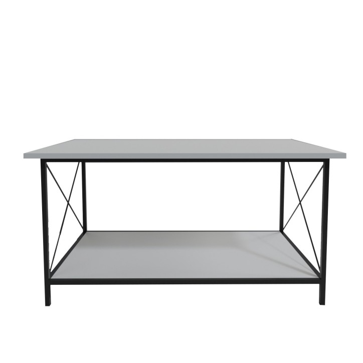 Mesa de centro Hannover L2044 blanco negro