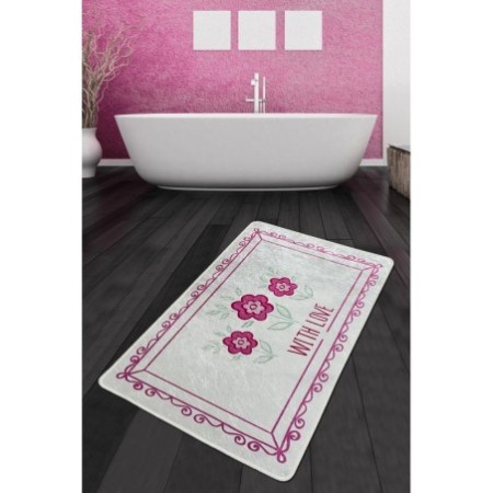 Alfombra de baño With Flower Djt (70 x 120) multicolor