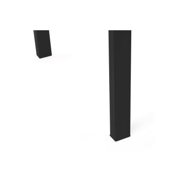 Mesa de comedor extensible Silva-1012 negro - 974NMB1737