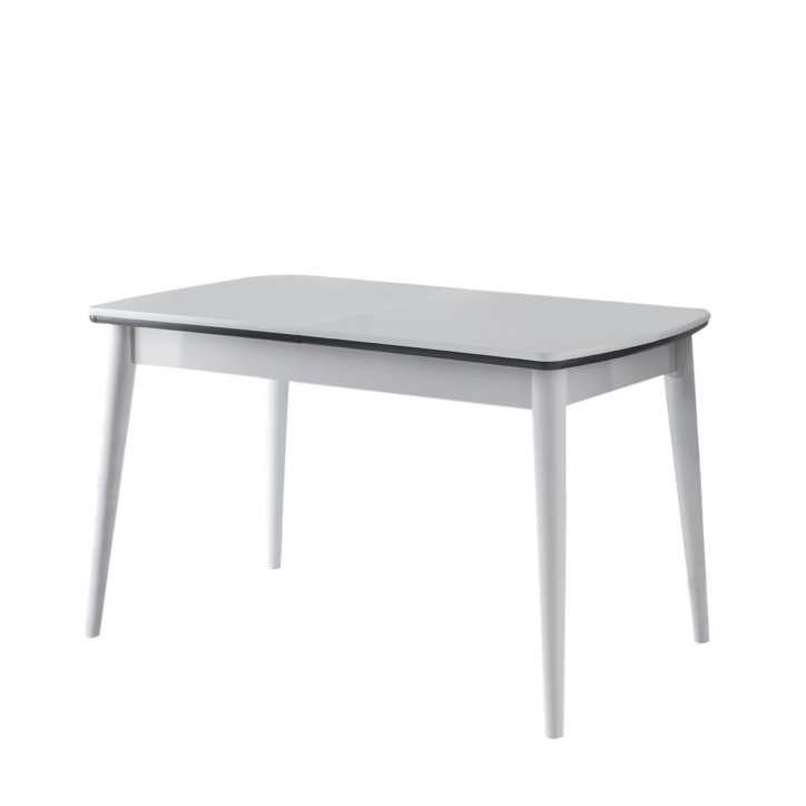 Mesa de comedor extensible Vega-1131 blanco