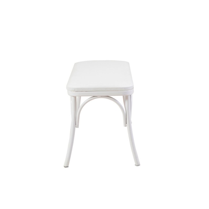 Set mesa comedor extensible y sillas (4 piezas) Oliver blanco