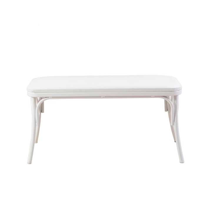 Set mesa comedor extensible y sillas (4 piezas) Oliver blanco