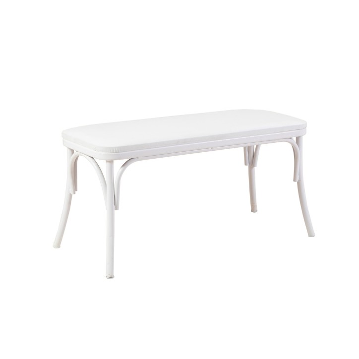 Set mesa comedor extensible y sillas (4 piezas) Oliver blanco