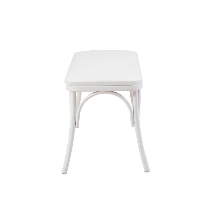 Set mesa comedor extensible y sillas (4 piezas) Oliver blanco