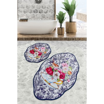 Alfombra de baño Set (2 piezas) Birdie Lohal Djt multicolor