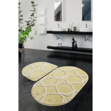 Alfombra de baño Set (2 piezas) Bonne Oval  multicolor