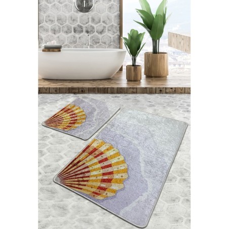 Alfombra de baño Set (2 piezas) Concha Djt multicolor