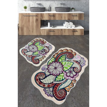 Alfombra de baño Set (2 piezas) Forme multicolor