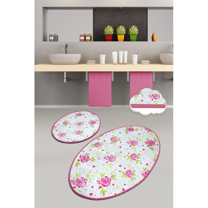 Alfombra de baño Set (2 piezas) Frezya multicolor