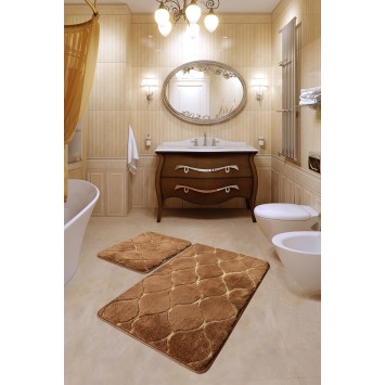 Alfombra de baño Set (2 piezas) Infinity  caramelo