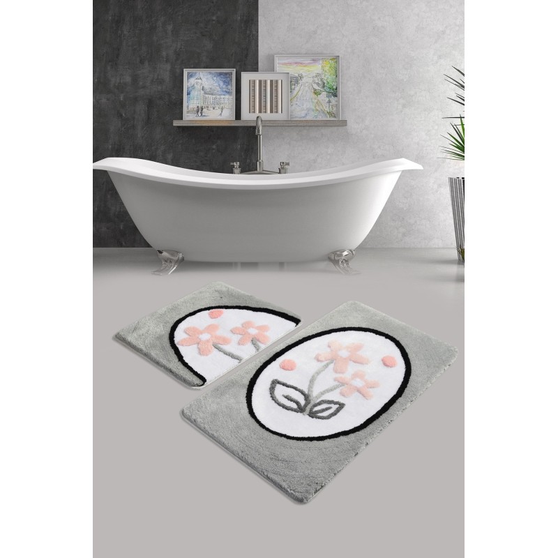 Alfombra de baño Set (2 piezas) Ladure  multicolor