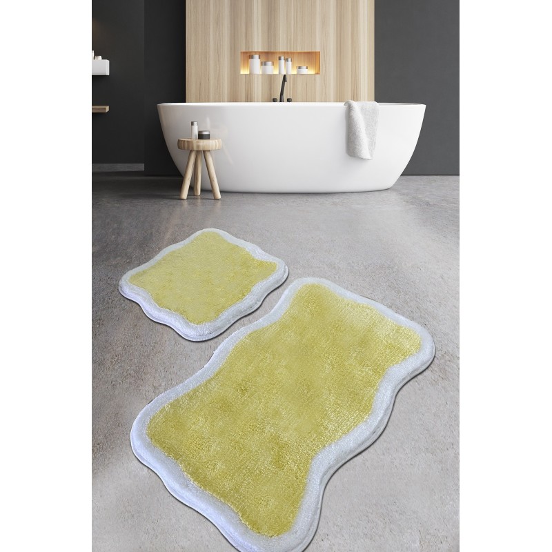 Alfombra de baño Set (2 piezas) Olaf  amarillo