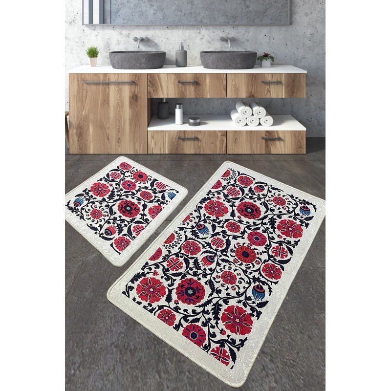 Alfombra de baño Set (2 piezas) Sheffield multicolor