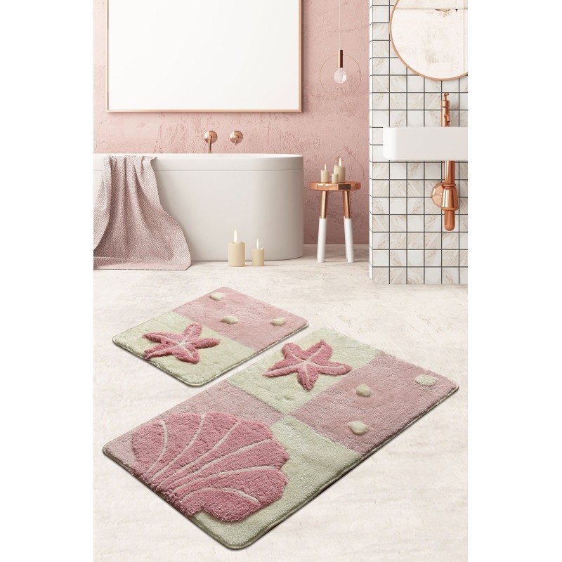 Alfombra de baño Set (2 piezas) Starfish  multicolor