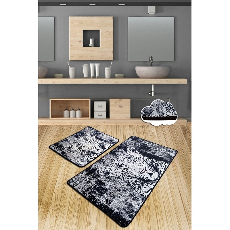 Alfombra de baño Set (2 piezas) Tıger multicolor