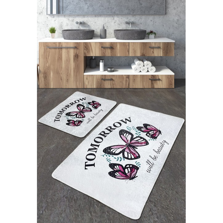 Alfombra de baño Set (2 piezas) Tomorrow Djt multicolor