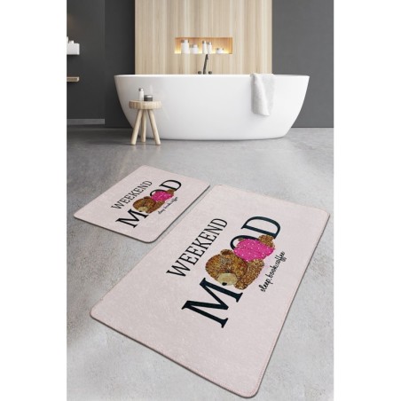 Alfombra de baño Set (2 piezas) Weekend Mood Djt multicolor