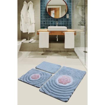 Alfombra de baño Set (3 piezas) Floria  multicolor