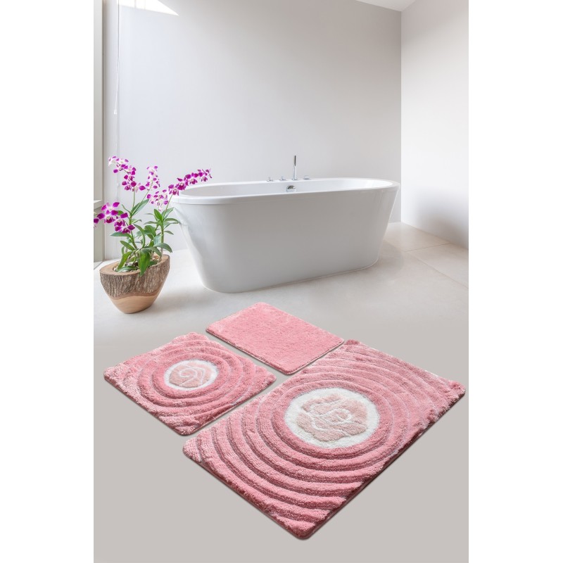 Alfombra de baño Set (3 piezas) Floria  multicolor