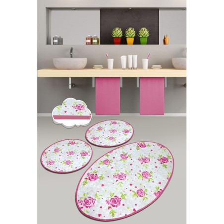 Alfombra de baño Set (3 piezas) Frezya multicolor