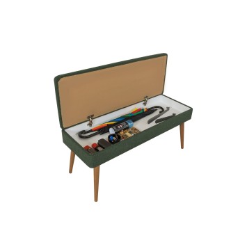 Conjunto de muebles de pasillo Filinta-723-1070 sonomo verde - 869VEL8502