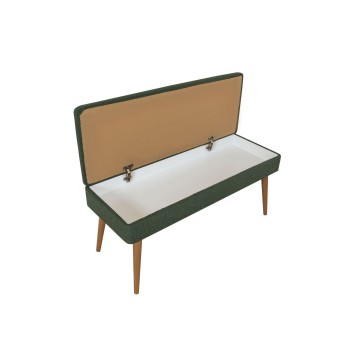 Conjunto de muebles de pasillo Filinta-723-1070 sonomo verde - 869VEL8502