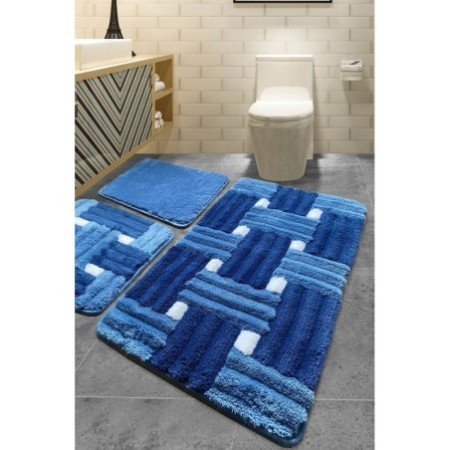 Alfombra de baño Set (3 piezas) Piazza  multicolor