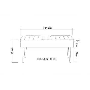 Conjunto de muebles de pasillo Multilux-Pebbl 1048 sonomo azul oscuro - 869VEL8514