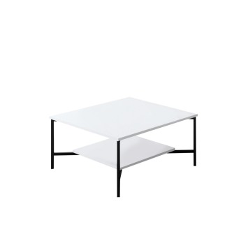 Conjunto de muebles de salón Line blanco negro - 618BLY1156