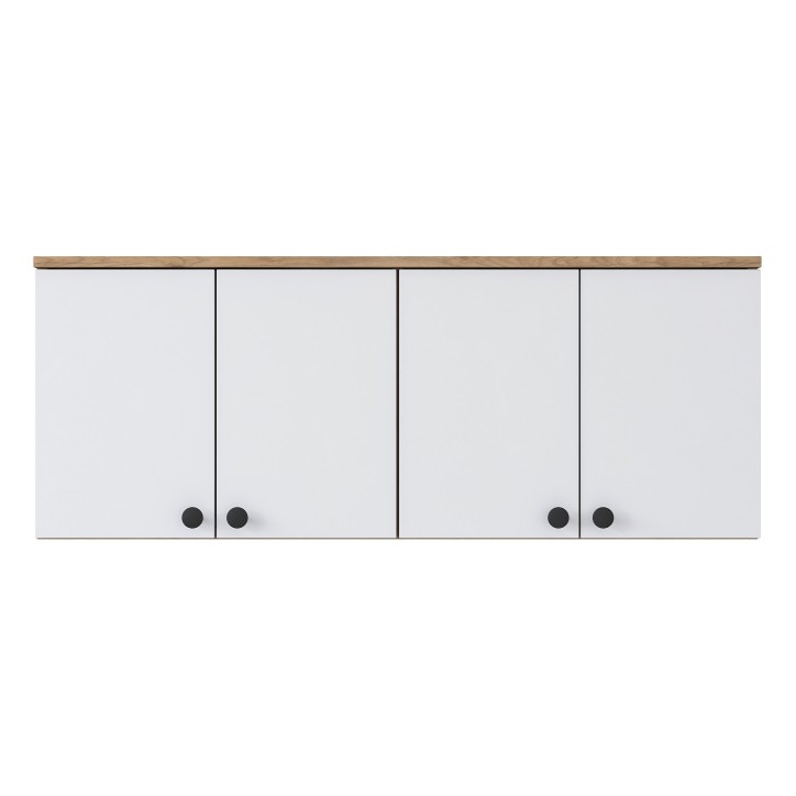 Mueble auxiliar BA120 2670 blanco nogal