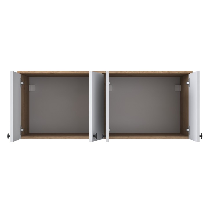 Mueble auxiliar BA120 2670 blanco nogal