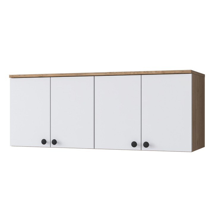 Mueble auxiliar BA120 2670 blanco nogal