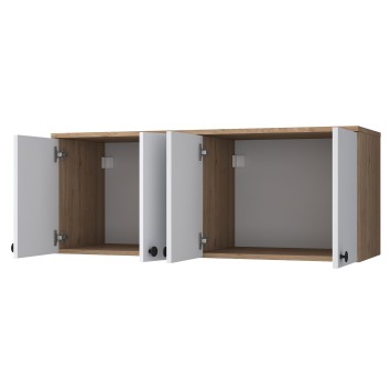 Mueble auxiliar BA120 2670 blanco nogal - 893RAN3315