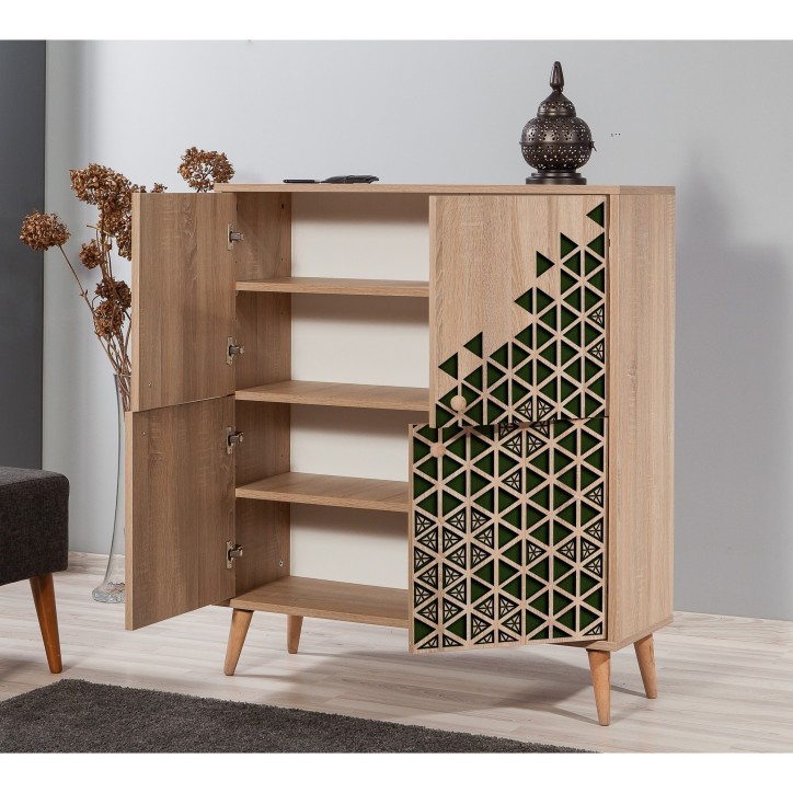 Mueble auxiliar Multilux-121 sonoma roble