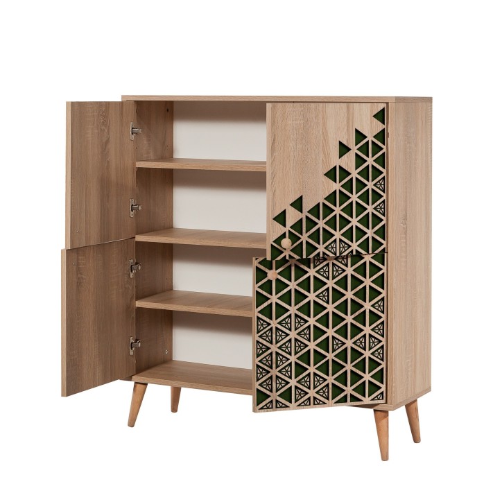 Mueble auxiliar Multilux-121 sonoma roble