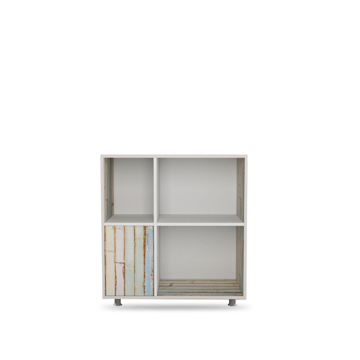 Mueble auxiliar Tasarım-L1197 blanco